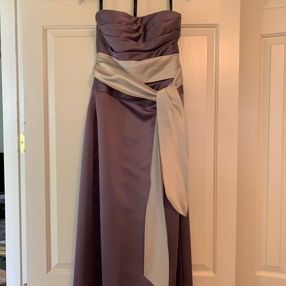Bill Levkoff Satin Bridesmaid Dress/Gown Style #860